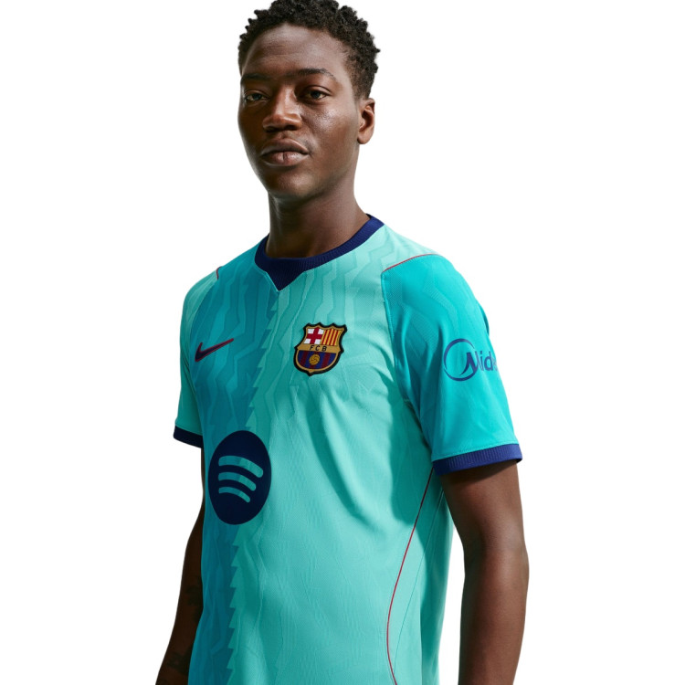 Jersey Nike Authentic FC Barcelona Third kit 2026-2027 Green/ Blue